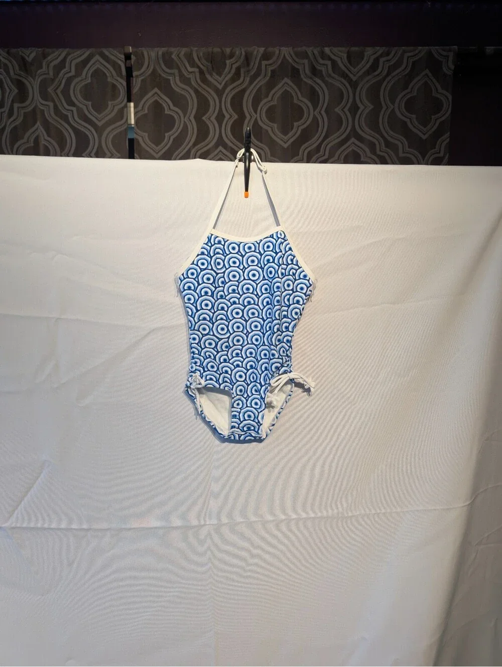 NWT Toobydoo Toddler One Piece Swimsuit Blue Size 1/2
